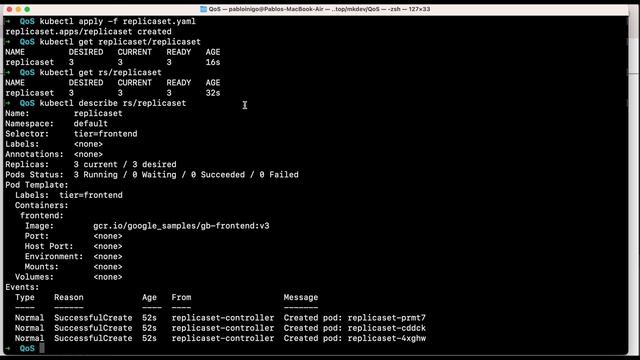 Como funcionan los replicases en Kubernetes смотреть онлайн