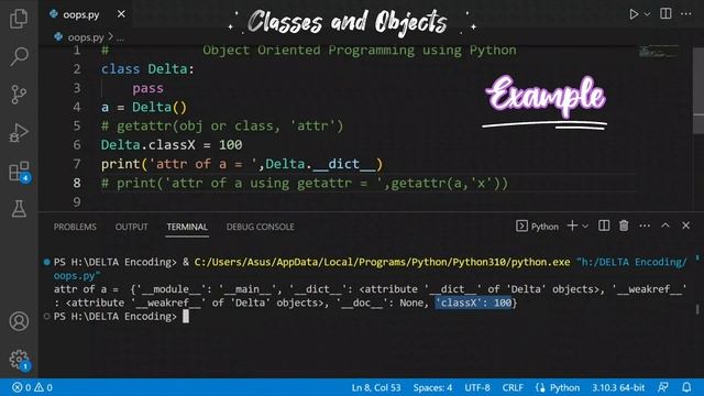 Advanced Classes and Objects Part - 2 | Python Oops Tutorial Series смотреть онлайн