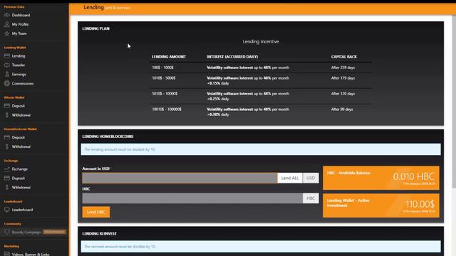 HomeBlockCoin обзор, регистрация, интерфейс смотреть онлайн