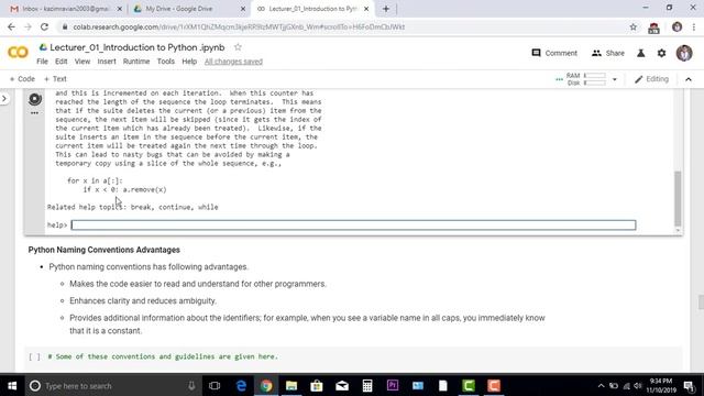 Python keywords, Reserved words and naming identifiers intro 06 смотреть онлайн