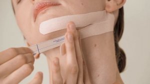 Тейпирование овала лица | темпы для лица