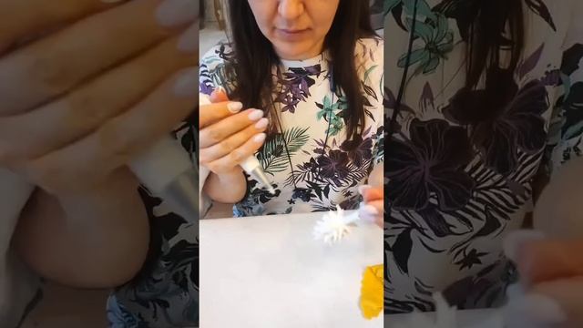 Еловая веточка из зефира. Ссылка на доступные мастер-классы в описании видео и в описании канала смотреть онлайн