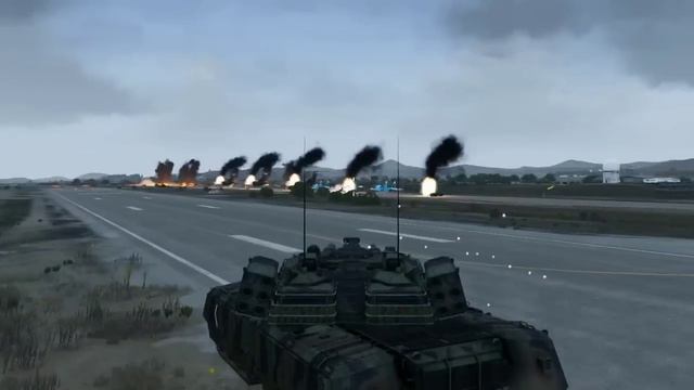 Today, Russian Presidential Aircraft Destroyed by AMERICAN Laser Weapons in Crimea - ARMA 3 смотреть онлайн