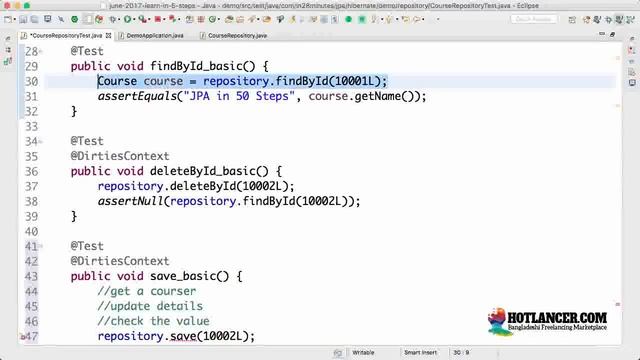 053 Step 09 Writing Unit Test for save method смотреть онлайн
