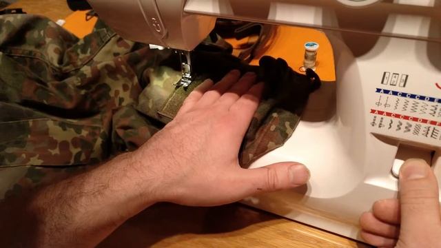 How to pimp your Airsoft-Gear / fix position of knee protector / Nähen with root смотреть онлайн
