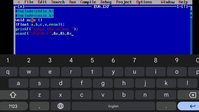 C Program in mobile turbo c++ || maths formula #coding #mobile #trending #java #python смотреть онлайн