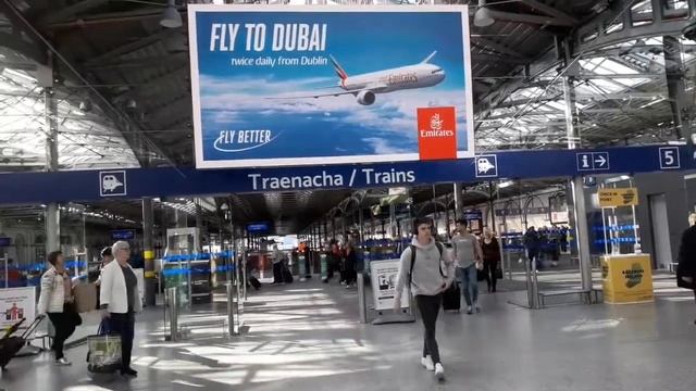Прогулка по центру Дублина и по центральному парку г.Дублина смотреть онлайн