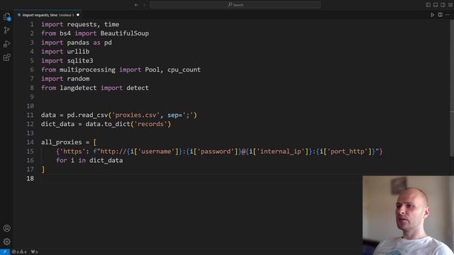 Python Web Scraping: Automating LinkedIn Job Searches with Proxies and SQLite Database смотреть онлайн