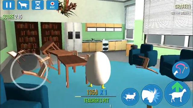 Goat Simulator - GOATVILLE HIGH смотреть онлайн