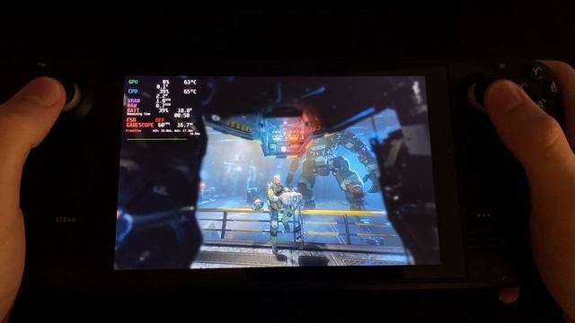 Геймплей Steam Deck - Titanfall 2 смотреть онлайн