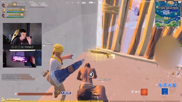 СТРИМЕРЫ ТЕСТЯТ НОВОЕ ОБНОВЛЕНИЕ В ФОРТНАЙТ! 7SSK7, JAMSIDE, AHS, LETW1K3, ТИПСИИ, MURCCI, HURMA