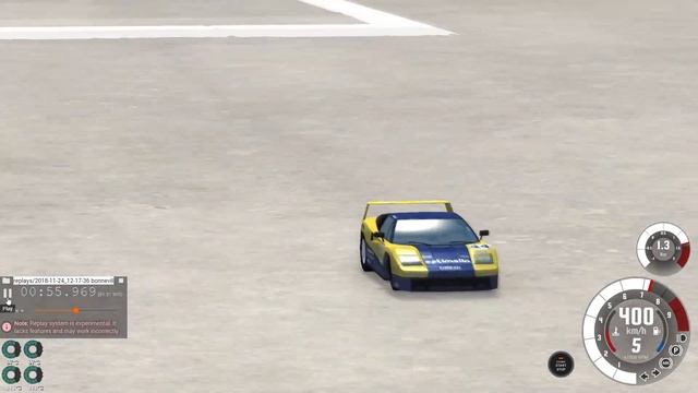 BeamNG Drive - Achieving 400 KMH смотреть онлайн