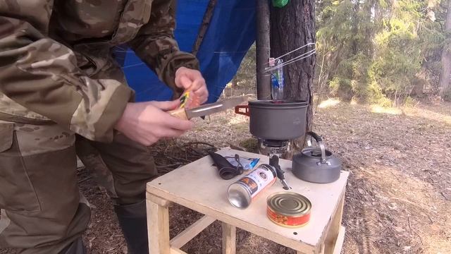 Строим балаган в лесу \ Таёжная изба своими руками смотреть онлайн