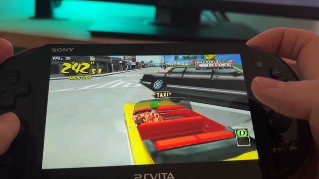 PS VITA'DA CRAZY TAXI! EFSANE PORT! смотреть онлайн