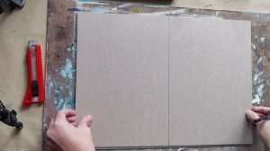 Как разрезать переплетный картон для картин