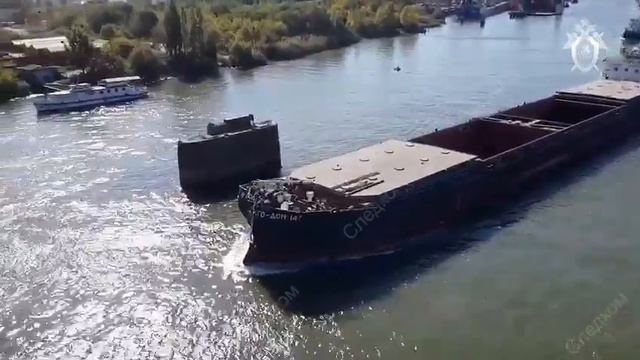 Столкновение судов на реке Дон смотреть онлайн