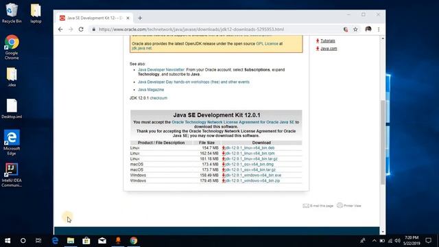 Learn Java (2019 Beginner programming tutorial 1) JDK download 2019 смотреть онлайн