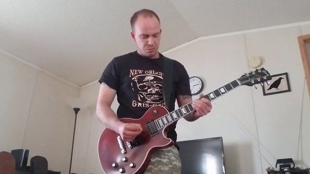 The Seymour Duncan Pegasus in a Gibson Les Paul смотреть онлайн
