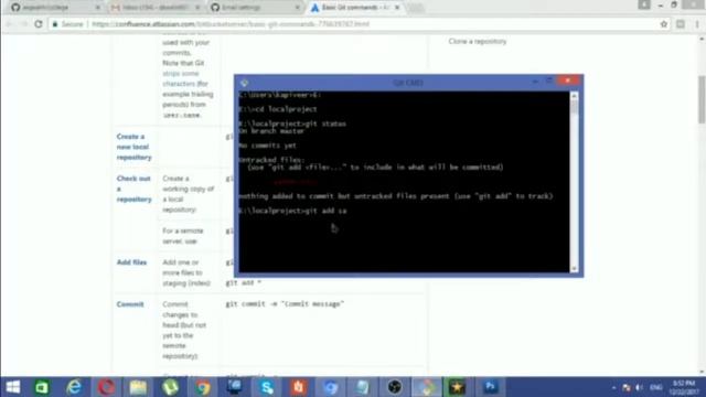 How to add new files in git folder?|adding new files in git local folder|git adding files (telugu) смотреть онлайн