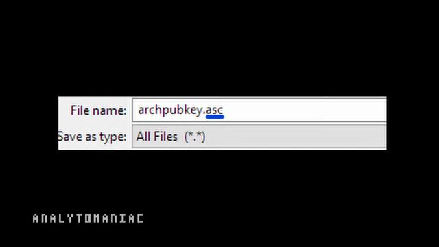 Verifying the Arch Linux ISO file using the Windows GUI version of GnuPG смотреть онлайн