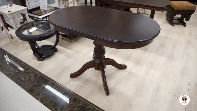 Стол Орегон Береза шпон Грецкий орех смотреть онлайн