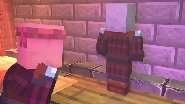 Villager Vs Pillager Part 6 [Bar Fight] Minecraft Animation смотреть онлайн