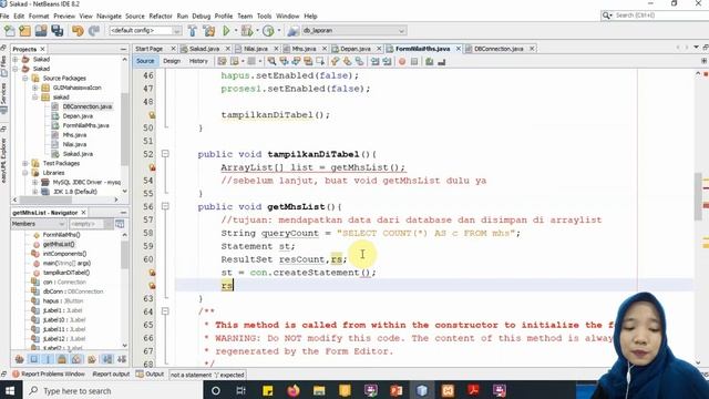 Java JFrame Read Database Form Nilai Mahasiswa смотреть онлайн