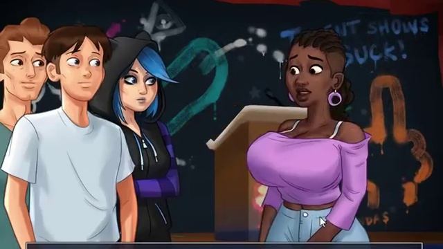 Summertime Saga v 0.15.30 || Miss Dewitt Complete Quest Walkthrough || 18+ смотреть онлайн