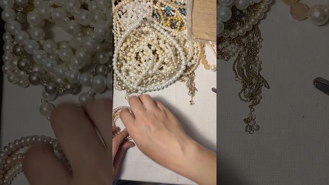 распаковка винтажной бижутерий с Европы часть 2