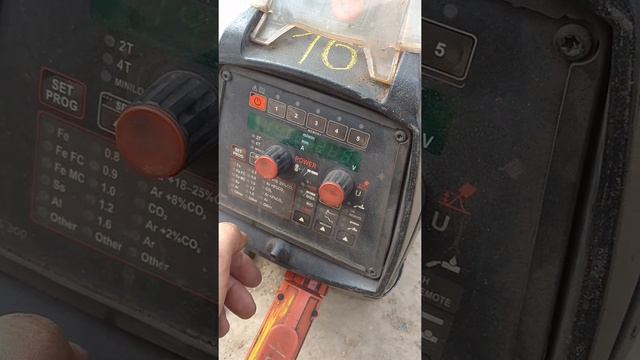 Kemppi mxf 65 67,включение ручной дуговай сварки, от полуавтомата смотреть онлайн