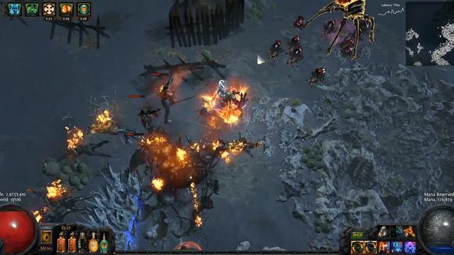 Path of Exile 2.1 : Pure MF Dual Flame Totem build смотреть онлайн