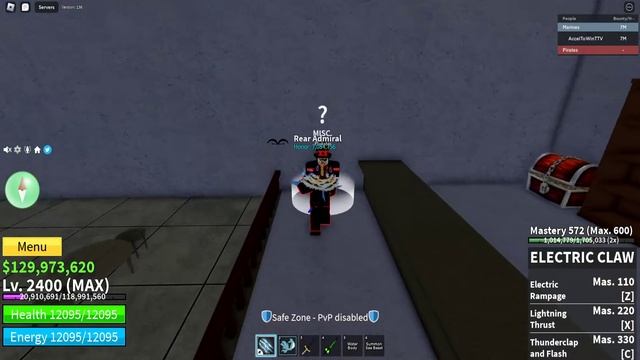 Blox Fruits: Finding The Race Reroller/ Stat Reseter in Third Sea From Port Town смотреть онлайн