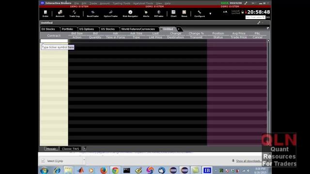 Download Java with video demo for Interactive Brokers API смотреть онлайн
