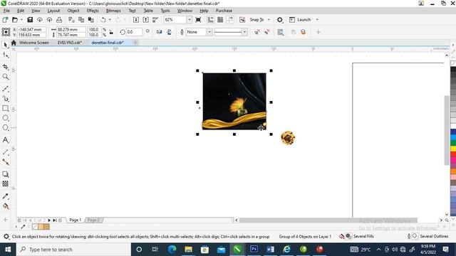 How to Design Perfume Flyer | Coreldraw 2020 Tutorial смотреть онлайн