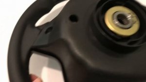 Руль БАРС Нива, обшивка экокожей