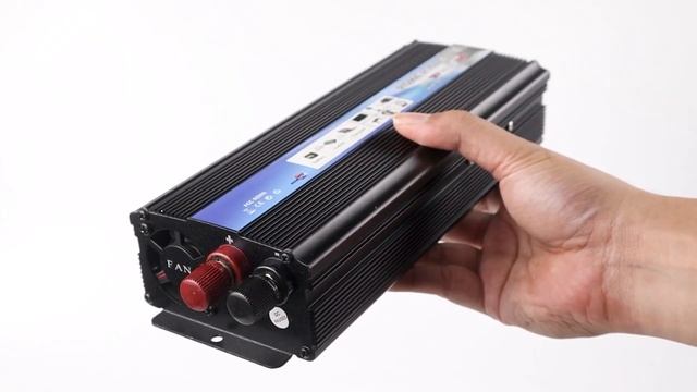 Taffware Rectangle Car Power Inverter DC 12V to AC 220V 2000W - PI2000 - OMCI02BK смотреть онлайн