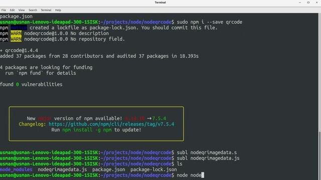 Learn how to create QR codes using Node JS in 10 minutes смотреть онлайн
