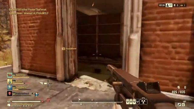Fallout 76 - Nuclear Winter 10 killstreak смотреть онлайн