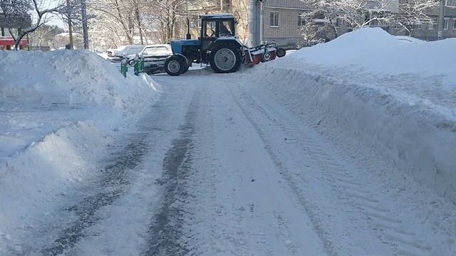 ТСЖ Перспектива. Мороз. Солнце. Расчищенная территория. 5.02.21 смотреть онлайн