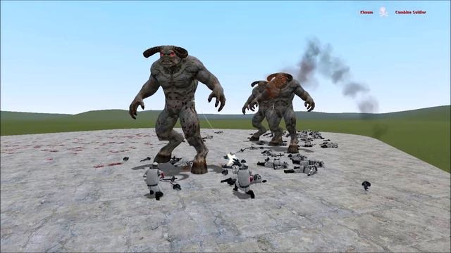 EPIC SERIOUS SAM 3 NPC'S - 40K SUBS - GMOD-FIGHTS смотреть онлайн