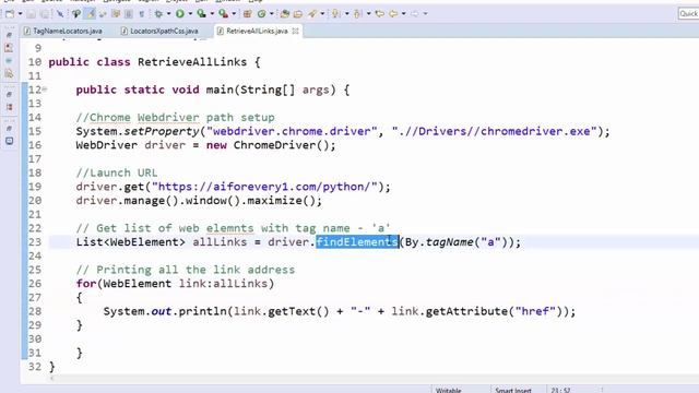 Selenium Tutorials for Beginners : 10 . TagName and ClassName Locators смотреть онлайн