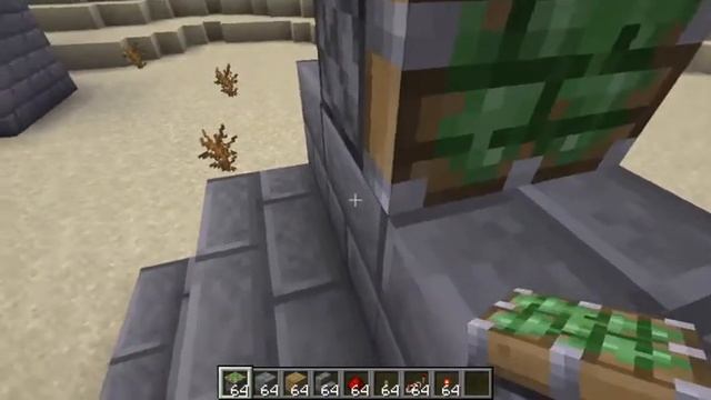Выдвижная лестница в Майнкрафте. Механизм #6 в Minecraft Java Edition. смотреть онлайн