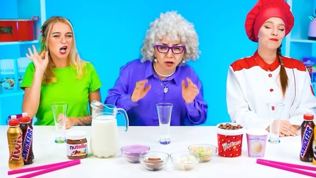 Кулинарный Челлендж: Я против Бабушки | Сумасшедшие Кулинарные Идеи от Trend DO Challenge смотреть онлайн