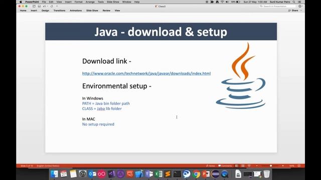 Java intro | download & setup | How java works смотреть онлайн