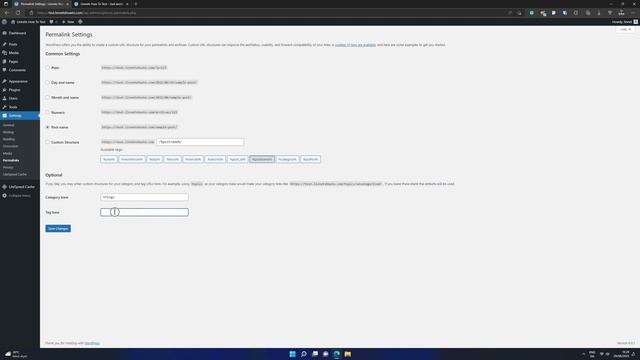 How To Change URL Tag Base WordPress смотреть онлайн