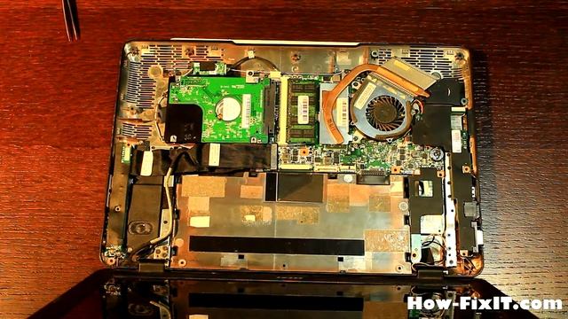 How to disassemble and clean laptop MSI X430 смотреть онлайн