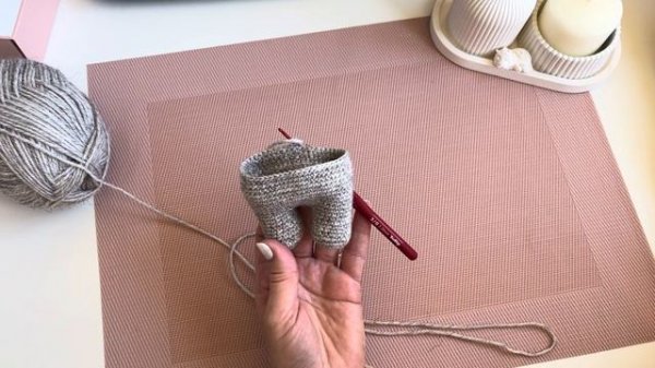 Вязаный мишка крючком Мастер-класс