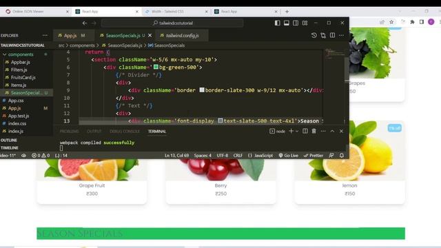 Divider with Text and UI Design Tailwind Tamil #11 | Tailwindcss with React Tamil смотреть онлайн