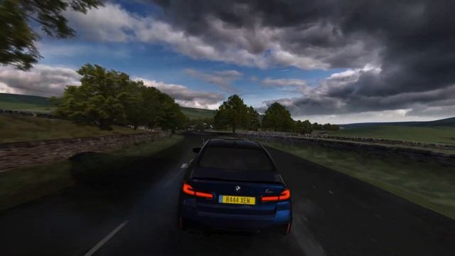 BMW F90 M5 LCI STAGE 3 DOWN UK COUNTRY ROADS!