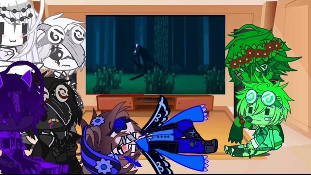 Monster school react “Enderman rap” смотреть онлайн